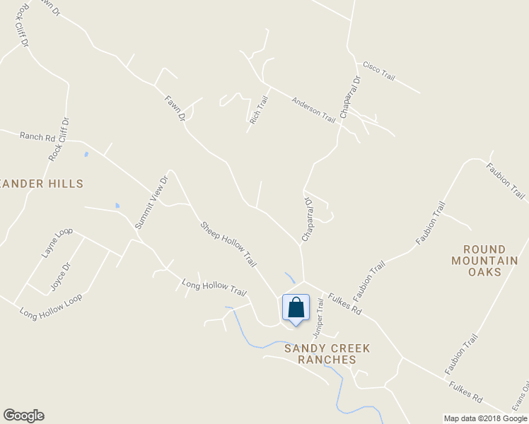 map of restaurants, bars, coffee shops, grocery stores, and more near 24508 Fawn Drive in Leander