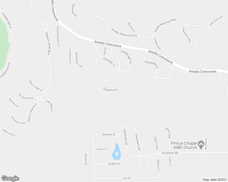 map of restaurants, bars, coffee shops, grocery stores, and more near 95133 Gladiolus Place in Fernandina Beach
