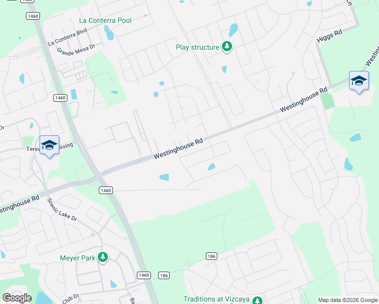 map of restaurants, bars, coffee shops, grocery stores, and more near 2810-2898 Westinghouse Road in Georgetown