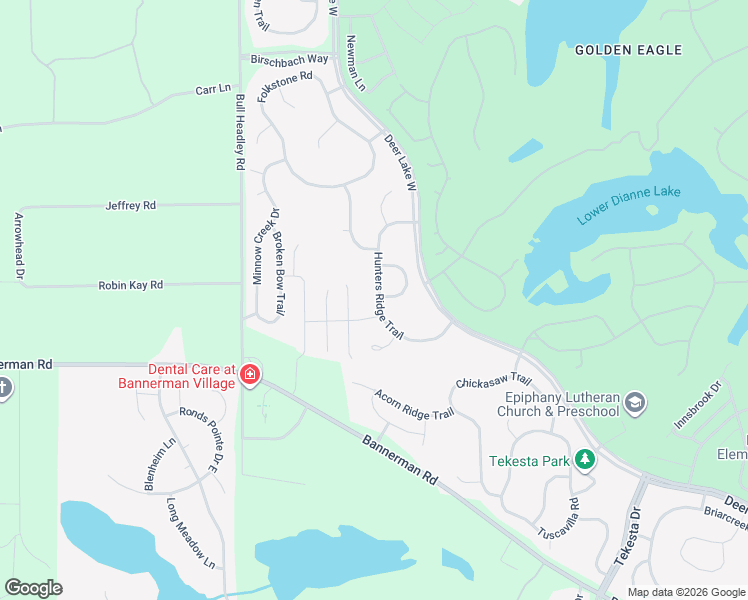 map of restaurants, bars, coffee shops, grocery stores, and more near 1805 Bridgemont Trail in Tallahassee