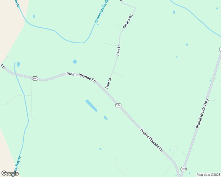 map of restaurants, bars, coffee shops, grocery stores, and more near 3283 Prairie Ronde in Ville Platte