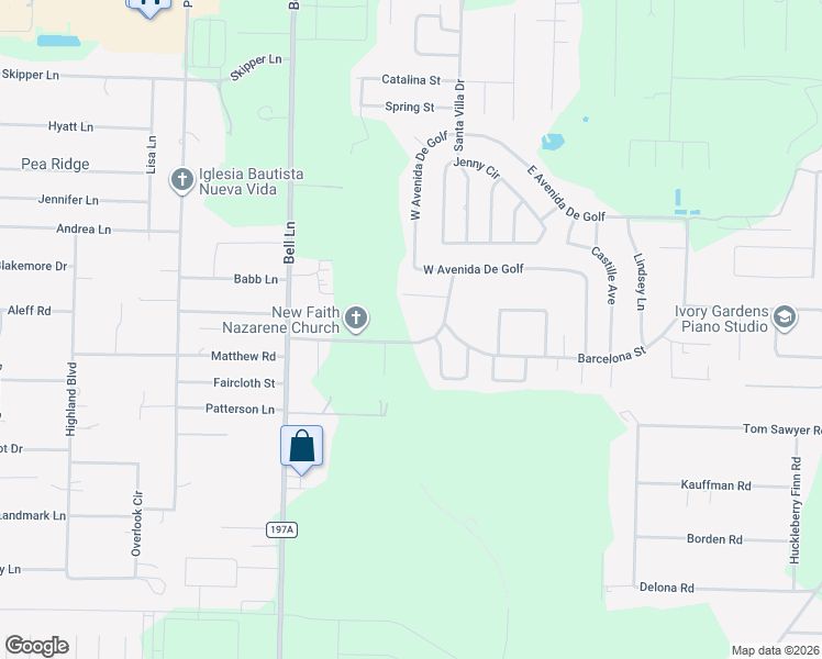 map of restaurants, bars, coffee shops, grocery stores, and more near 5214 Avenida Del Fuego in Milton