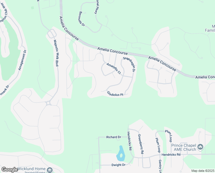 map of restaurants, bars, coffee shops, grocery stores, and more near 95315 Snapdragon Drive in Fernandina Beach