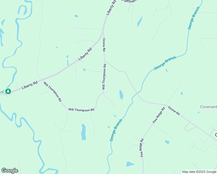 map of restaurants, bars, coffee shops, grocery stores, and more near 126-164 Will Thompson Road in Picayune