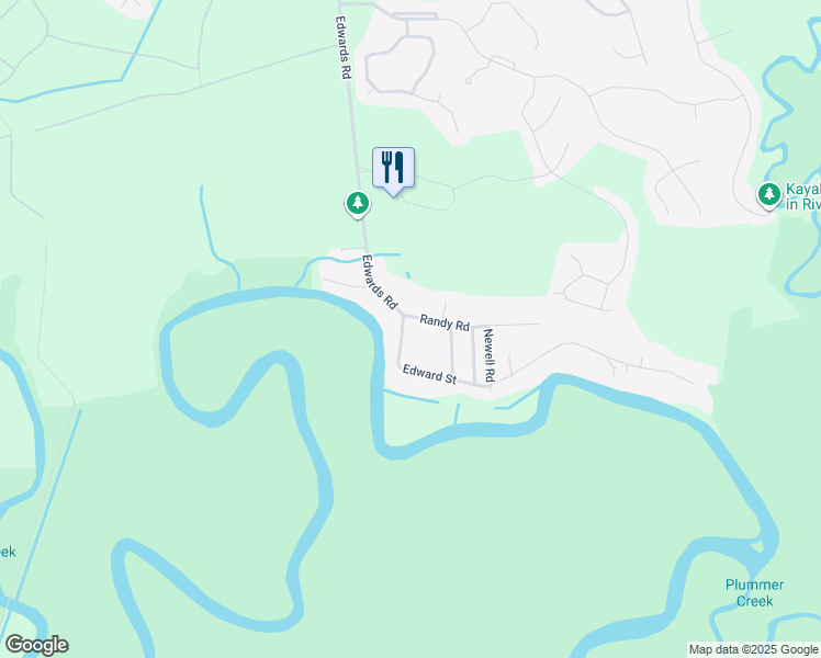 map of restaurants, bars, coffee shops, grocery stores, and more near 75302 Edwards Road in Yulee