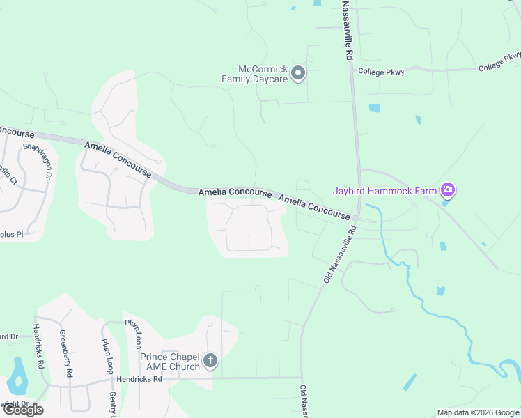 map of restaurants, bars, coffee shops, grocery stores, and more near 97383 Harbor Concourse Circle in Fernandina Beach