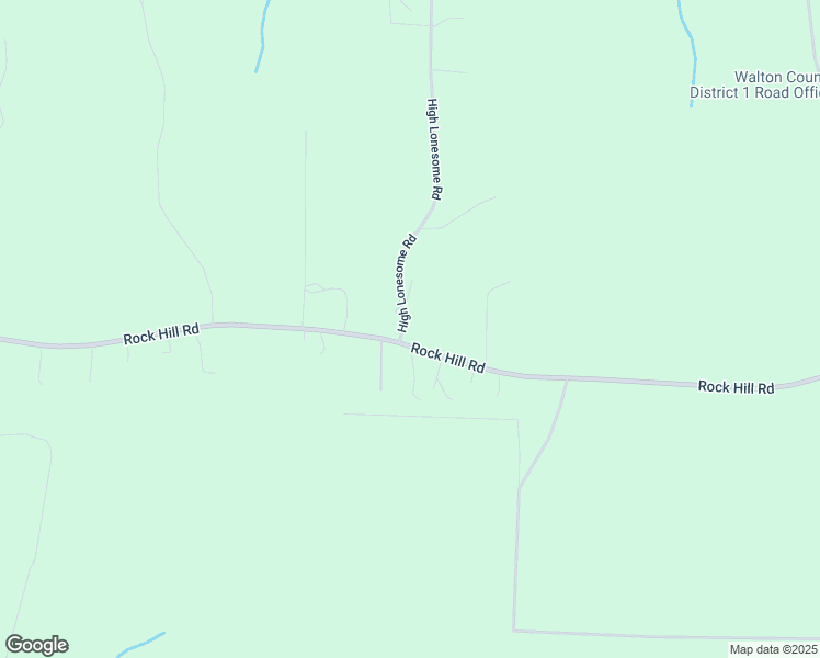 map of restaurants, bars, coffee shops, grocery stores, and more near 22 High Lonesome Road in DeFuniak Springs