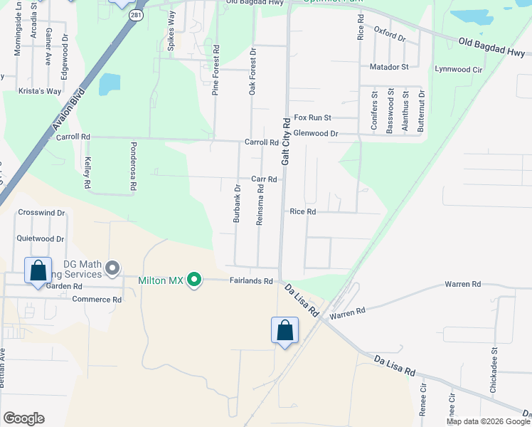 map of restaurants, bars, coffee shops, grocery stores, and more near 4294 Reinsma Road in Milton