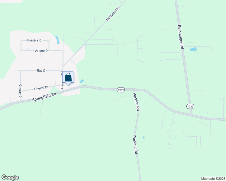 map of restaurants, bars, coffee shops, grocery stores, and more near 11500 Springfield Road in Denham Springs