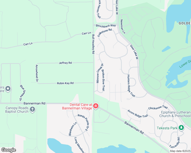 map of restaurants, bars, coffee shops, grocery stores, and more near 8736 Minnow Creek Drive in Tallahassee