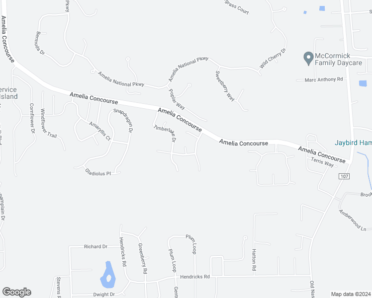 map of restaurants, bars, coffee shops, grocery stores, and more near Leafcrest Court in Fernandina Beach