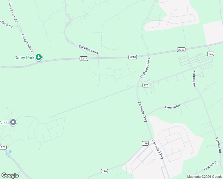 map of restaurants, bars, coffee shops, grocery stores, and more near Whisper Lane in Georgetown