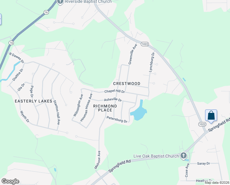 map of restaurants, bars, coffee shops, grocery stores, and more near 9963 Asheville Drive in Denham Springs