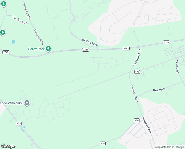 map of restaurants, bars, coffee shops, grocery stores, and more near 600 Whisper Lane in Georgetown