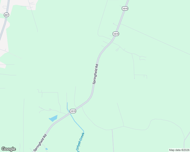 map of restaurants, bars, coffee shops, grocery stores, and more near 14376 Springfield Road in Walker