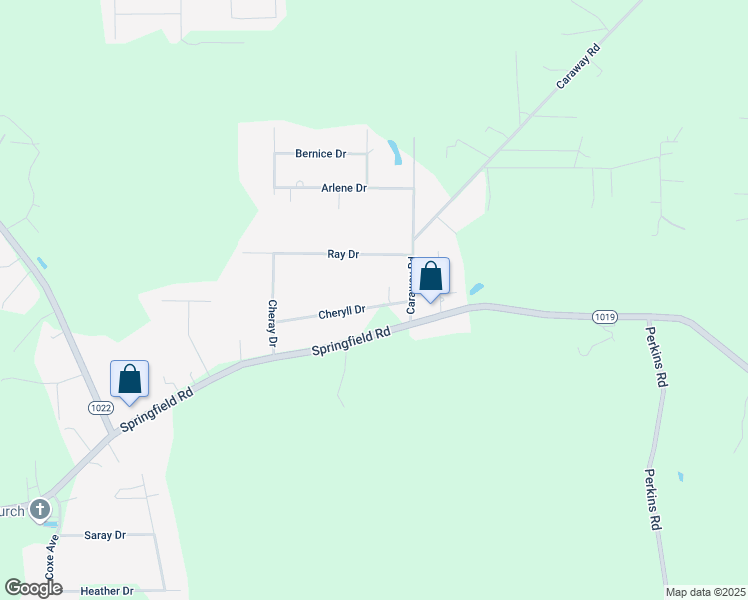 map of restaurants, bars, coffee shops, grocery stores, and more near 10925 Cheryll Drive in Denham Springs