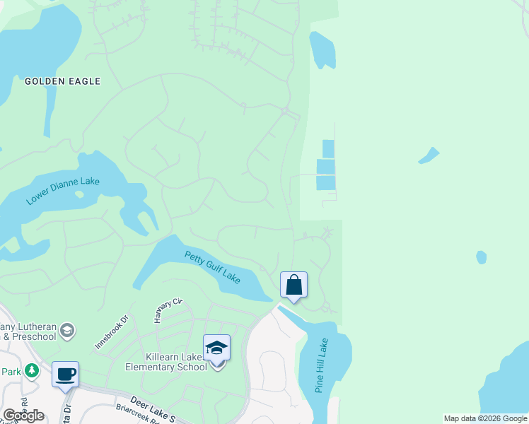 map of restaurants, bars, coffee shops, grocery stores, and more near 8778 Dunblane Court in Tallahassee