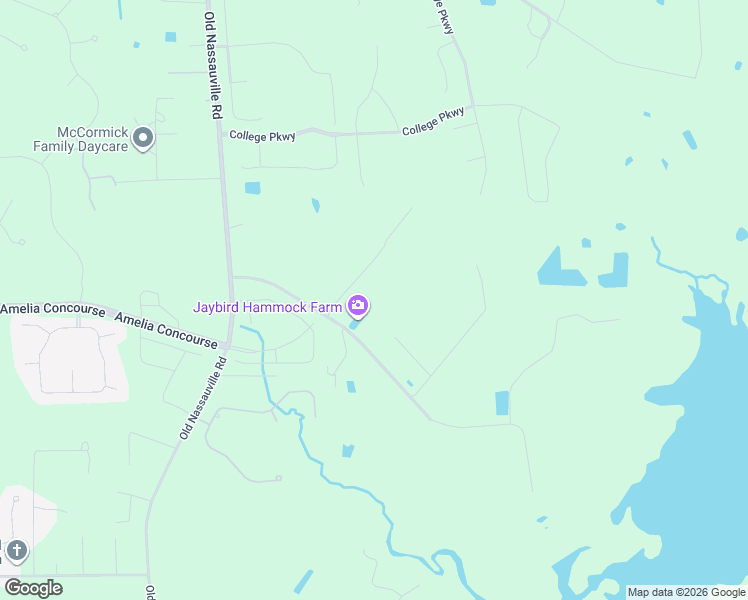 map of restaurants, bars, coffee shops, grocery stores, and more near 95098 Frank Ward Road in Fernandina Beach