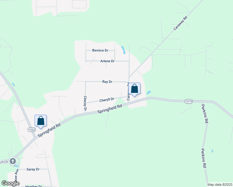 map of restaurants, bars, coffee shops, grocery stores, and more near 10925 Cheryll Drive in Denham Springs