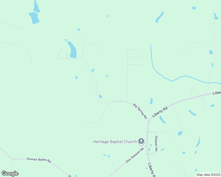 map of restaurants, bars, coffee shops, grocery stores, and more near 58 Big Spring Road in Picayune