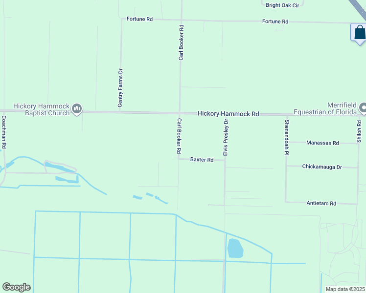 map of restaurants, bars, coffee shops, grocery stores, and more near 4320 Carl Booker Road in Milton