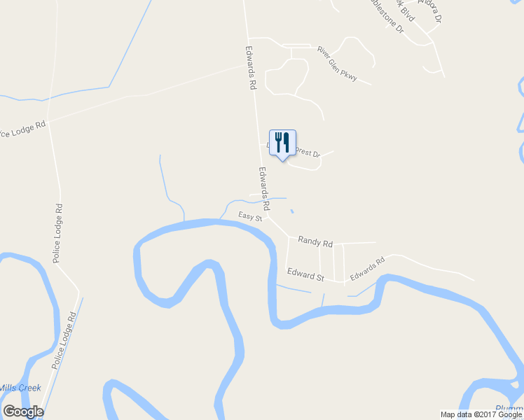 map of restaurants, bars, coffee shops, grocery stores, and more near 75053 Easy Street in Yulee