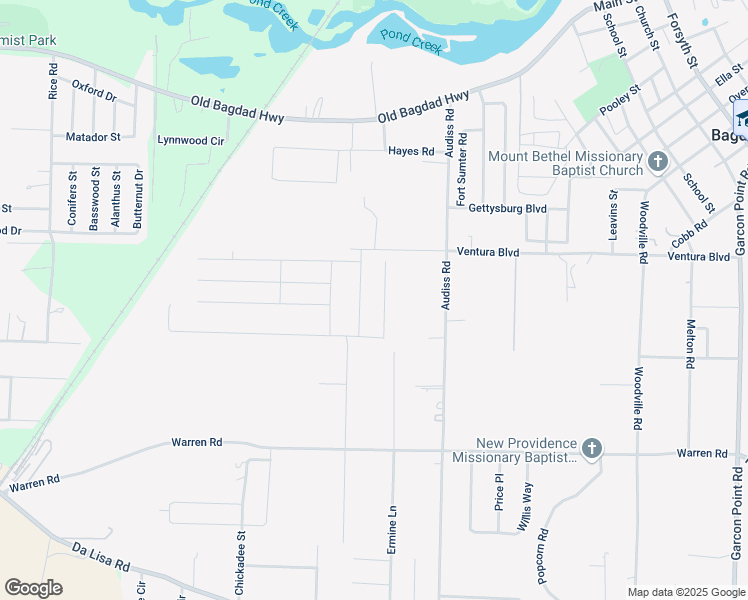 map of restaurants, bars, coffee shops, grocery stores, and more near 6633 Ventura Boulevard in Milton