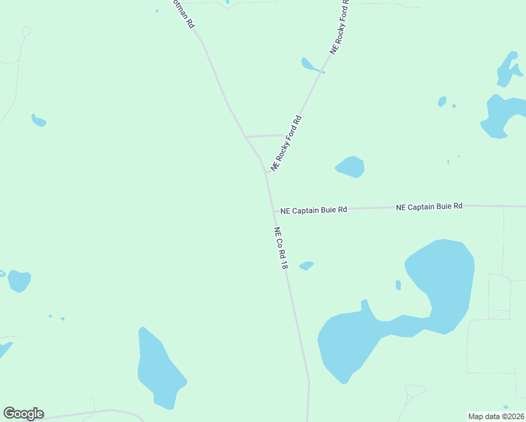 map of restaurants, bars, coffee shops, grocery stores, and more near 8603 Northeast Rocky Ford Road in Pinetta