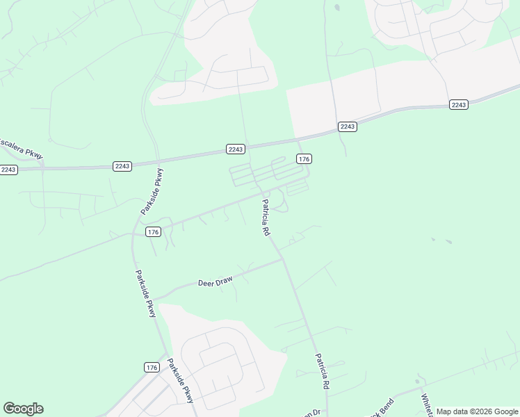 map of restaurants, bars, coffee shops, grocery stores, and more near 103 Patricia Road in Georgetown