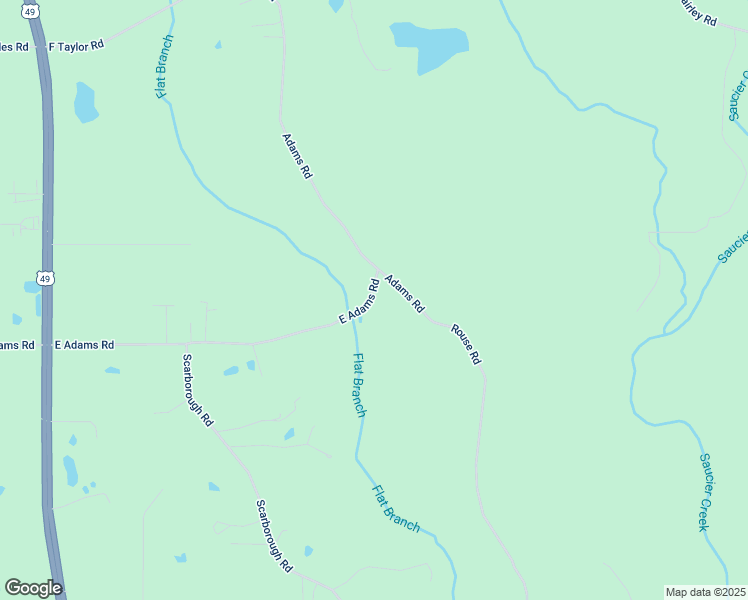 map of restaurants, bars, coffee shops, grocery stores, and more near in Saucier