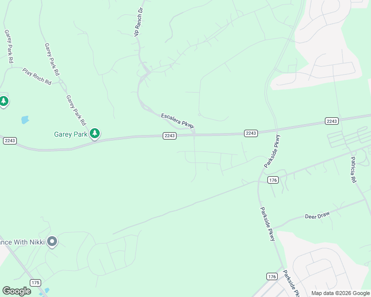 map of restaurants, bars, coffee shops, grocery stores, and more near 5971 Farm to Market Road 2243 in Leander