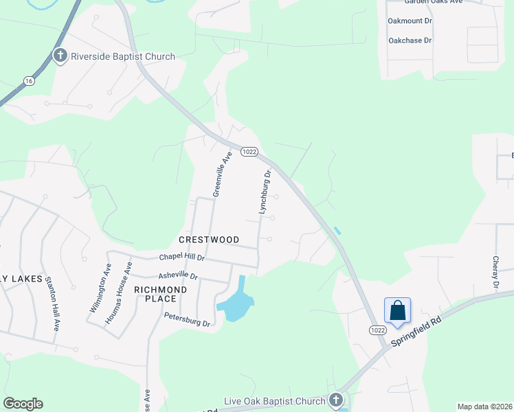 map of restaurants, bars, coffee shops, grocery stores, and more near 36197 Lynchburg Drive in Denham Springs