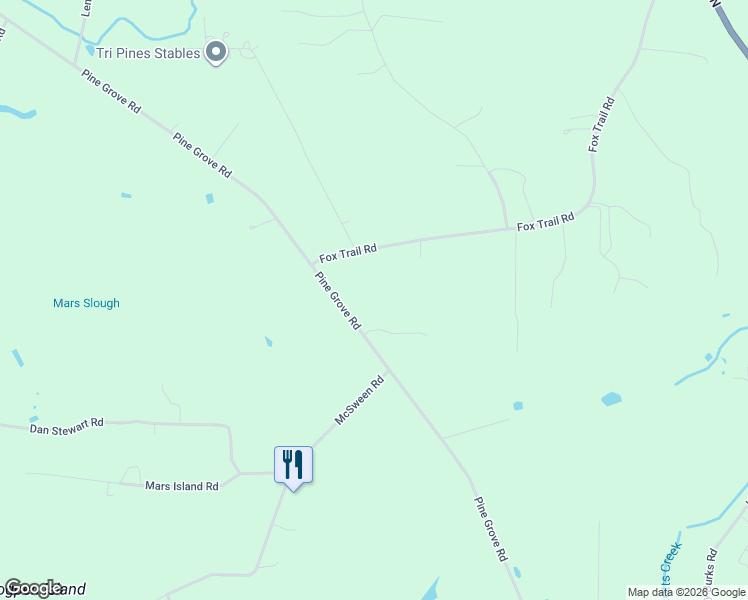 map of restaurants, bars, coffee shops, grocery stores, and more near 378 Pine Grove Road in Picayune