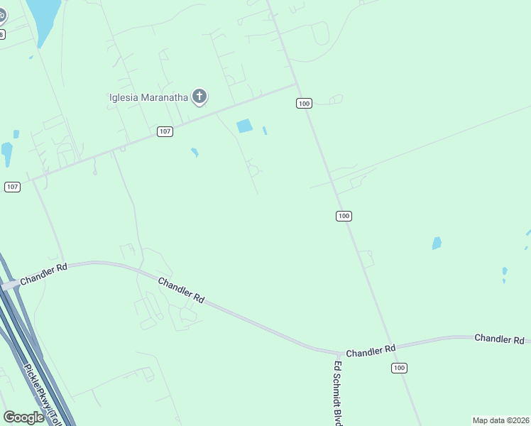 map of restaurants, bars, coffee shops, grocery stores, and more near 4050 County Road 100 in Hutto