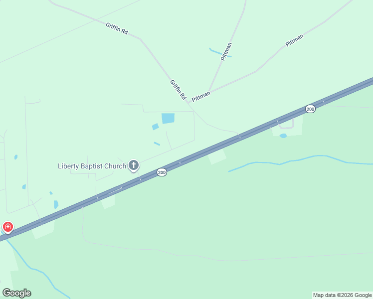 map of restaurants, bars, coffee shops, grocery stores, and more near 450849 State Road 200 in Callahan