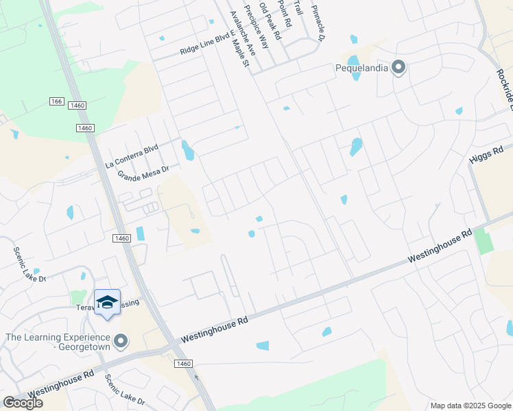 map of restaurants, bars, coffee shops, grocery stores, and more near 6313 Kildare Drive in Georgetown