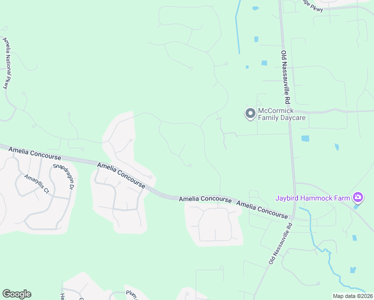 map of restaurants, bars, coffee shops, grocery stores, and more near 95056 Kestrel Court in Fernandina Beach