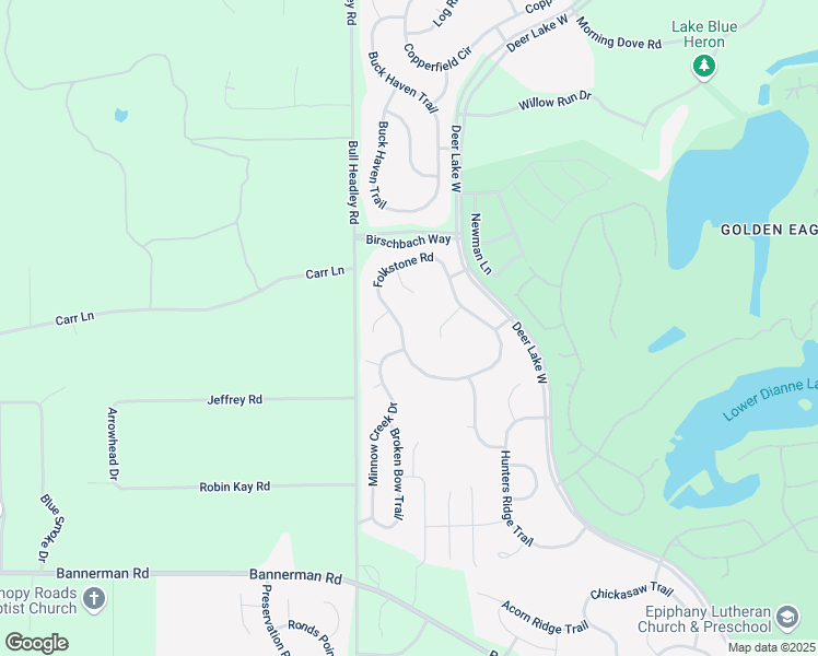 map of restaurants, bars, coffee shops, grocery stores, and more near 1768 Folkstone Road in Tallahassee