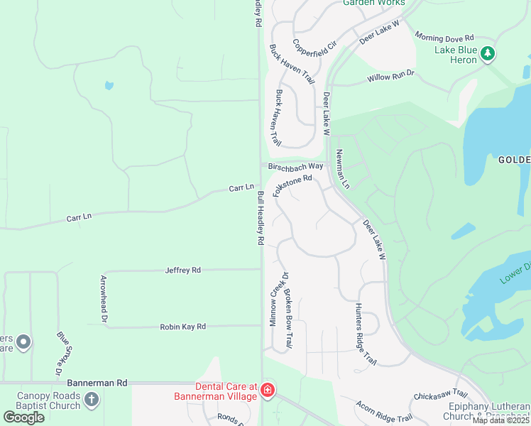 map of restaurants, bars, coffee shops, grocery stores, and more near 9108 Bithlo Lane in Tallahassee