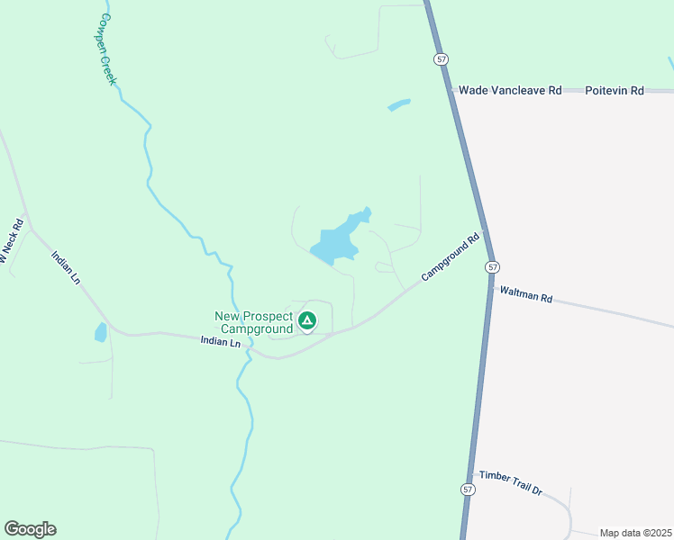 map of restaurants, bars, coffee shops, grocery stores, and more near Davis Road in Vancleave