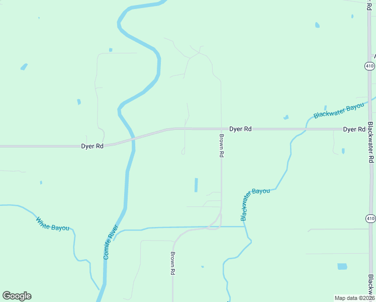 map of restaurants, bars, coffee shops, grocery stores, and more near 9540 Dyer Road in Baker