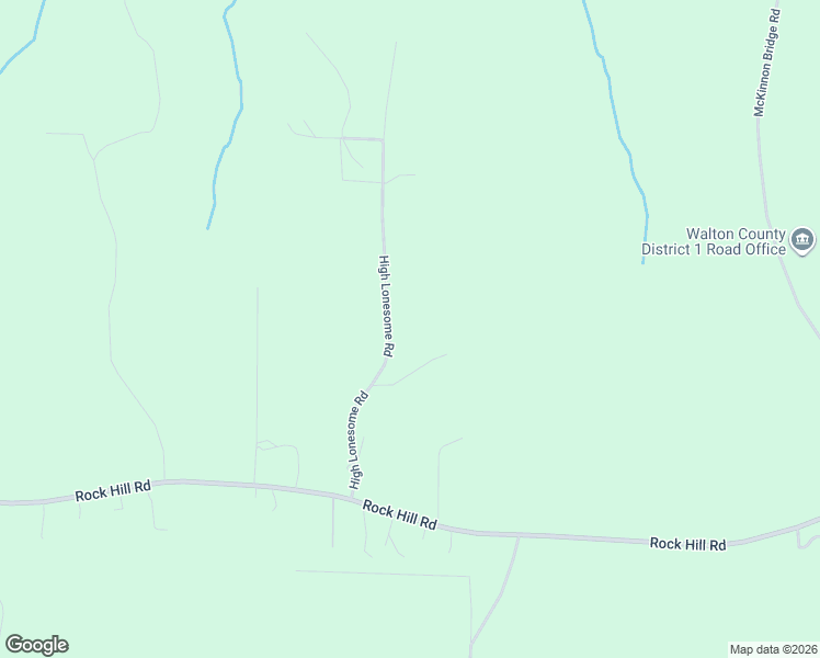 map of restaurants, bars, coffee shops, grocery stores, and more near 432 High Lonesome Road in DeFuniak Springs