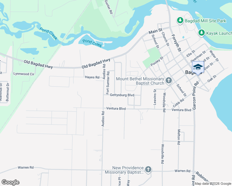 map of restaurants, bars, coffee shops, grocery stores, and more near 4450 Hampton Bay Boulevard in Milton