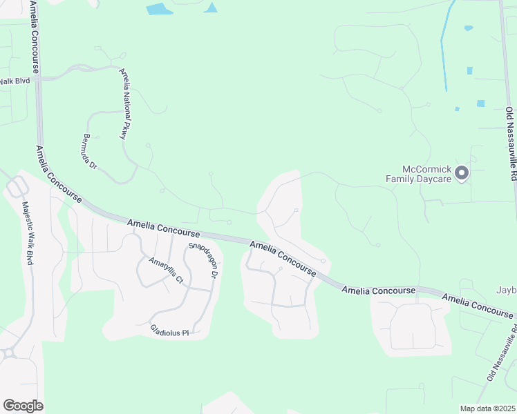 map of restaurants, bars, coffee shops, grocery stores, and more near 95433 Amelia National Parkway in Fernandina Beach