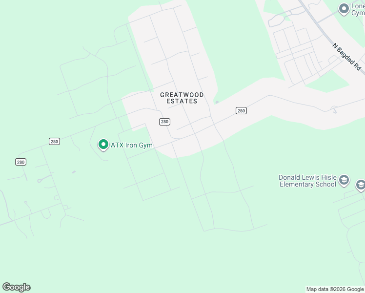 map of restaurants, bars, coffee shops, grocery stores, and more near 2720 Great Owl Pass in Leander
