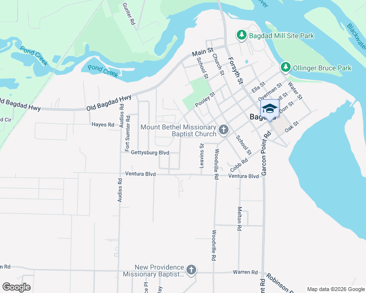 map of restaurants, bars, coffee shops, grocery stores, and more near 4500 Piedmont Way in Milton