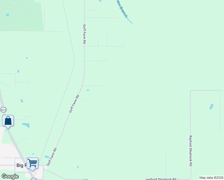 map of restaurants, bars, coffee shops, grocery stores, and more near 17500 Goff Farm Road in Moss Point