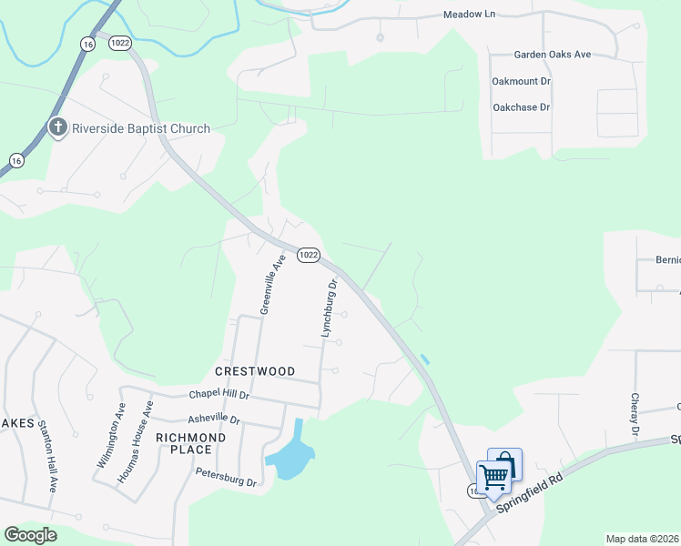 map of restaurants, bars, coffee shops, grocery stores, and more near 36683 Fore Road in Denham Springs
