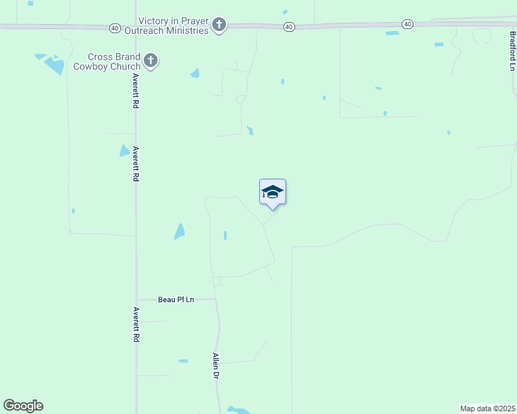 map of restaurants, bars, coffee shops, grocery stores, and more near 51573 Allen Drive in Loranger