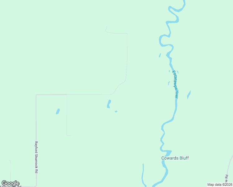 map of restaurants, bars, coffee shops, grocery stores, and more near 18595 Rayford Shumock Road in Moss Point